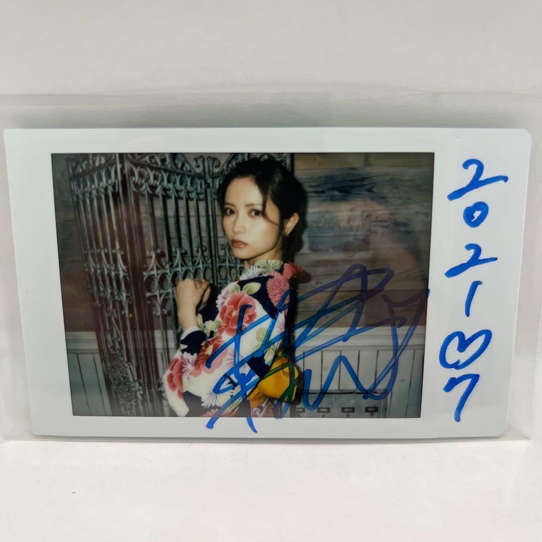 【直筆サイン】桃月なしこ チェキ 2021年