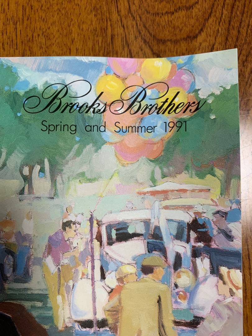 希少！Brooks Brothers 1991Spring&Summerカタログ