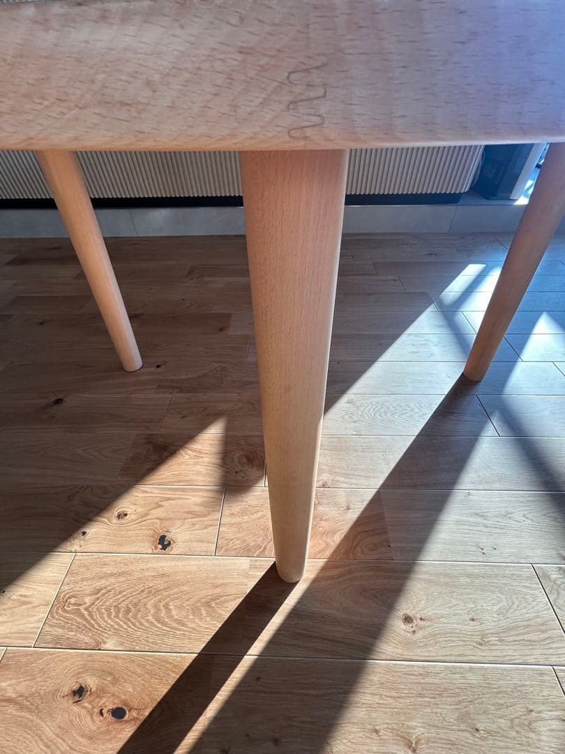 マルニ木工　HIROSHIMAラウンドテーブル120cm