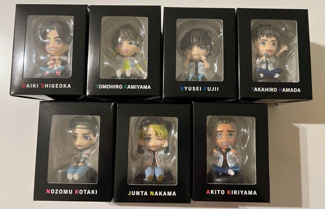 関西七色男大祭り☆フィギュア7体