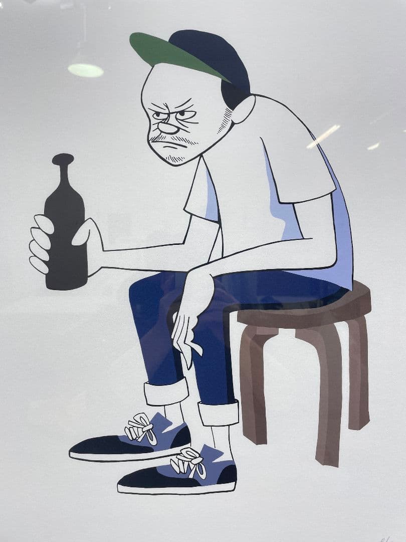 花井祐介 版画 Down But Not Out 花井祐介 版画 Down But Not Out 無題2」