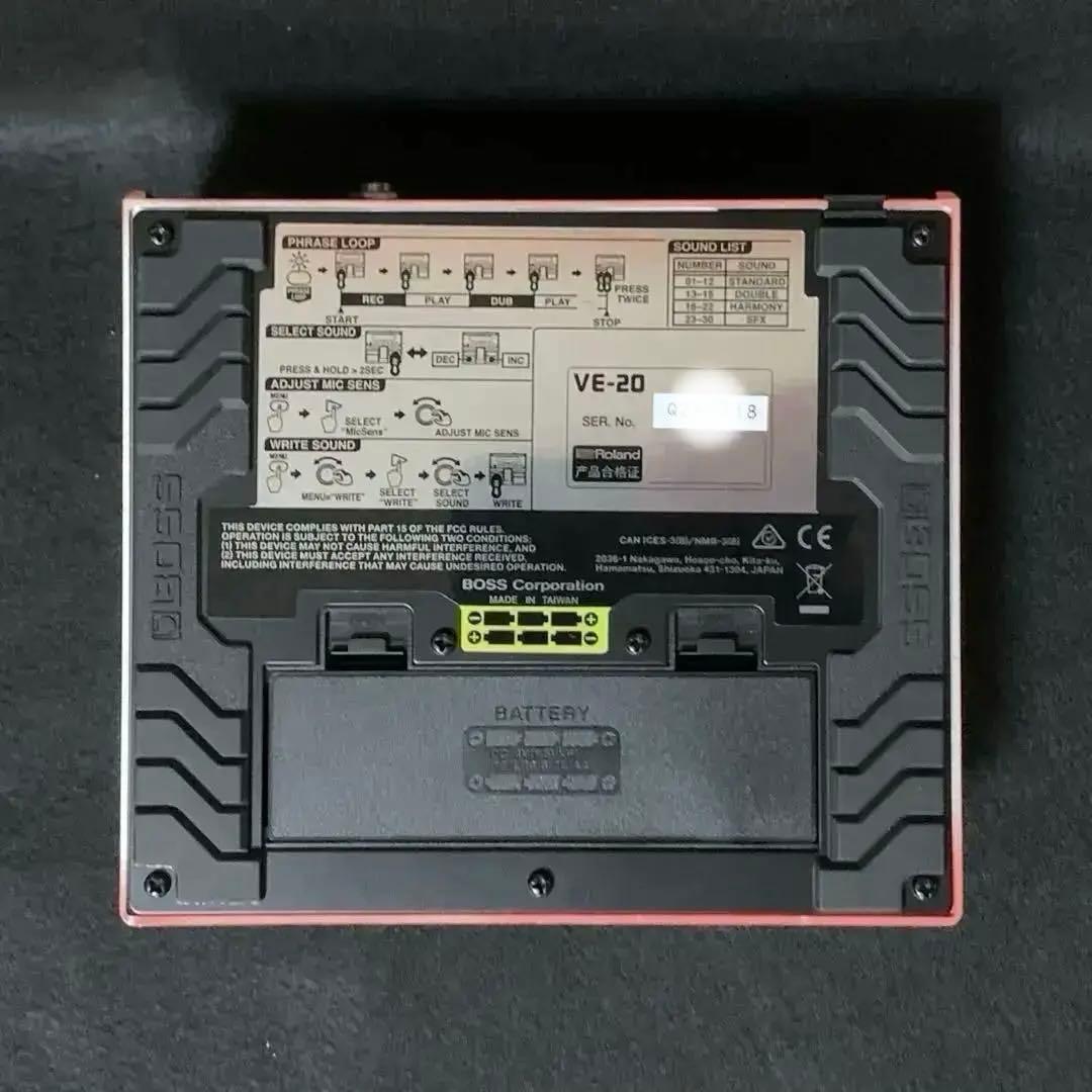 BOSS VE-20 ボーカルプロセッサー（ボーカルパフォーマー）ユーザー未登録