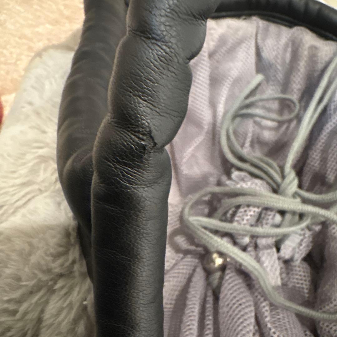 designf デザインfのマシュマロバッグ ファー サイズ