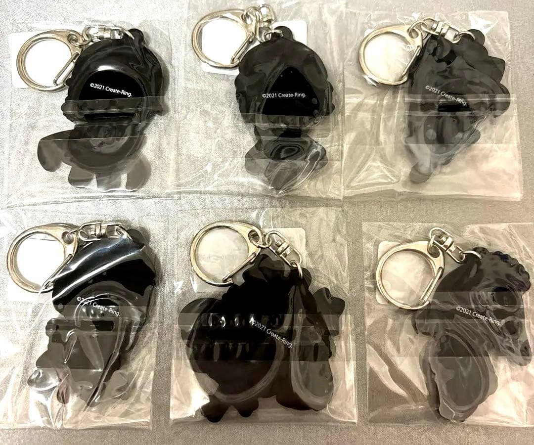 あおぎり高校3周年記念ラバーストラップ 6体セット