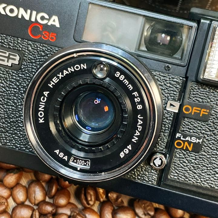 498 KONICA コニカ C35EF ピッカリコニカ 分解整備済の完動美品