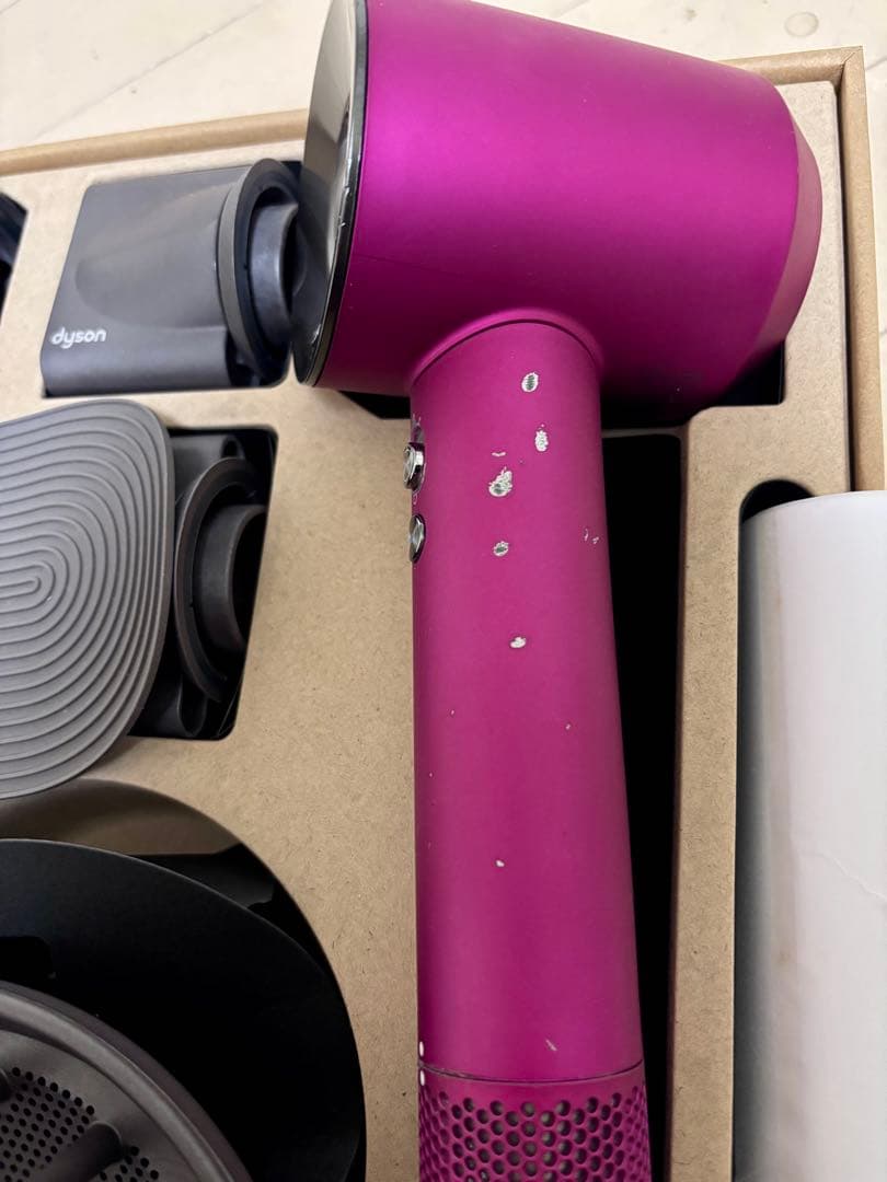 【美品スタンド付き】Dyson Supersonic ヘアドライヤー ピンク