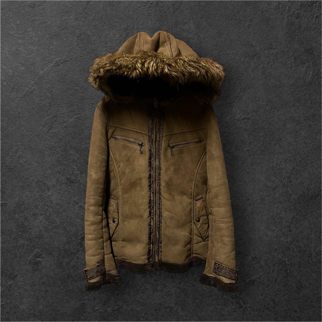 y2k グランジ archive ファージャケット ミリタリー ギミック - メルカリ