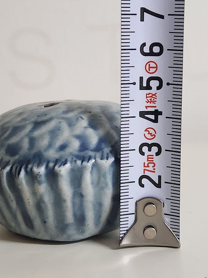 李朝 白磁青彩 水滴 中国 筆置 骨董 白磁 鉄絵 魚形硯滴