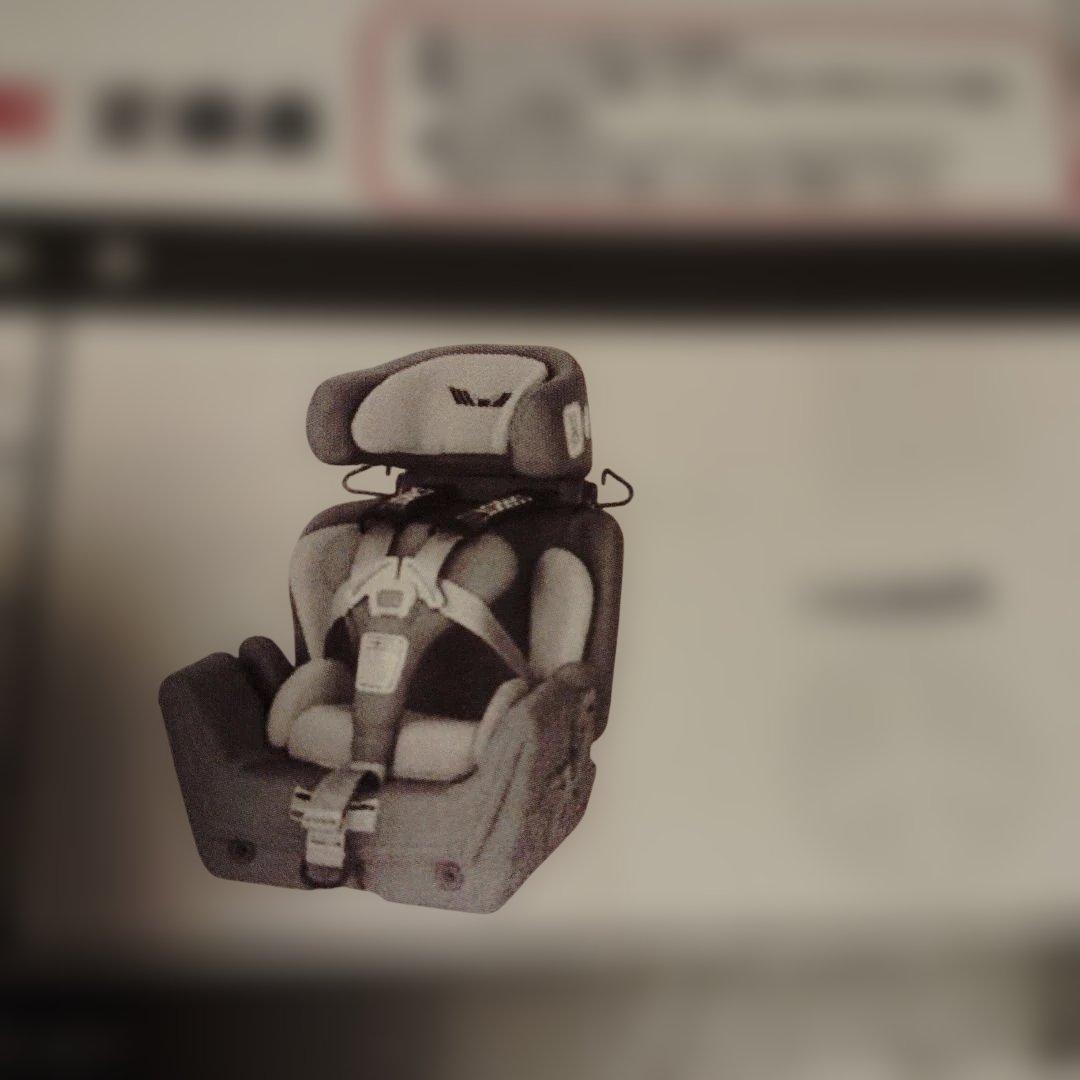 CARROT 3 障害児車載用座位保持装置　 青