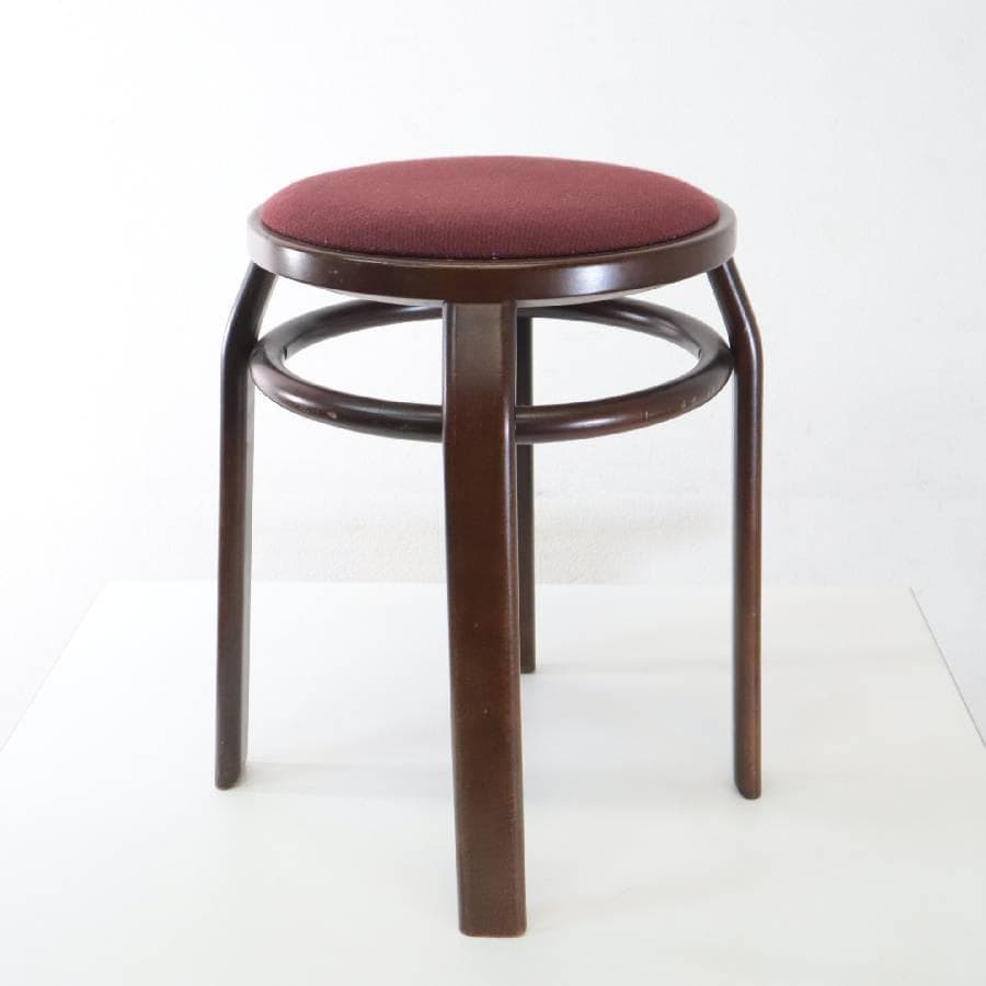 2脚まとめ買い IDC大塚家具 秋田木工 201 スツール ブナ材 ウォールナッ