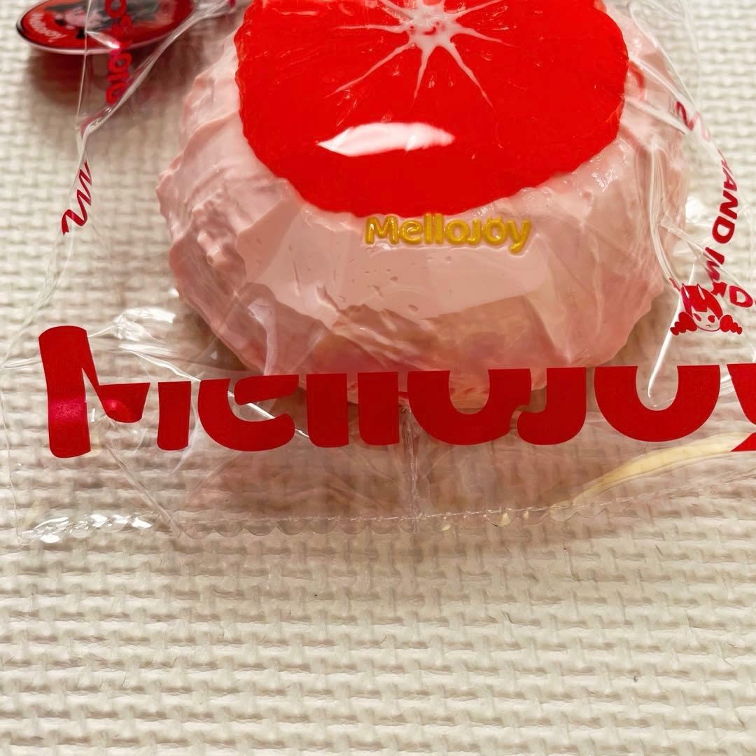 Mellojoyスクイーズ クリームまみれ大福シリーズ グレープフルーツ