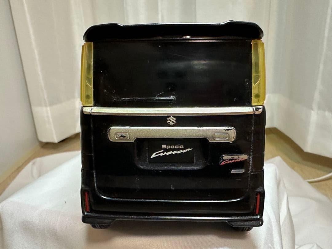 非売品！スズキ スペーシアカスタム カラーサンプル1/18サイズ　ブラックパール