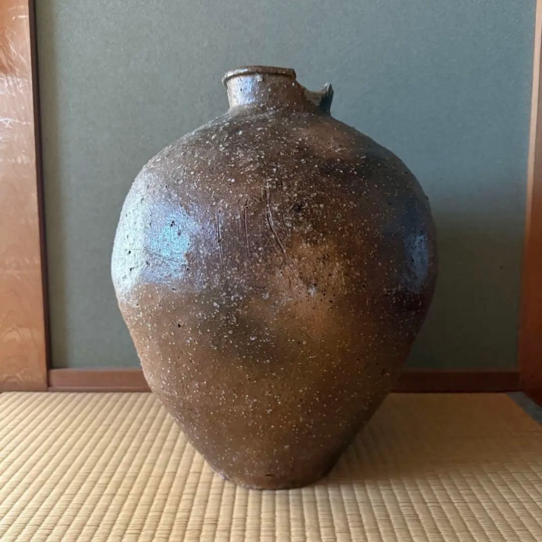 古信楽 壺 大壺 室町時代 古美術 古備前 古常滑 古瀬戸 古丹波 古越前 骨董 古信楽 壺 大壺 室町時代 古美術 古備前 古常滑 古瀬戸 古