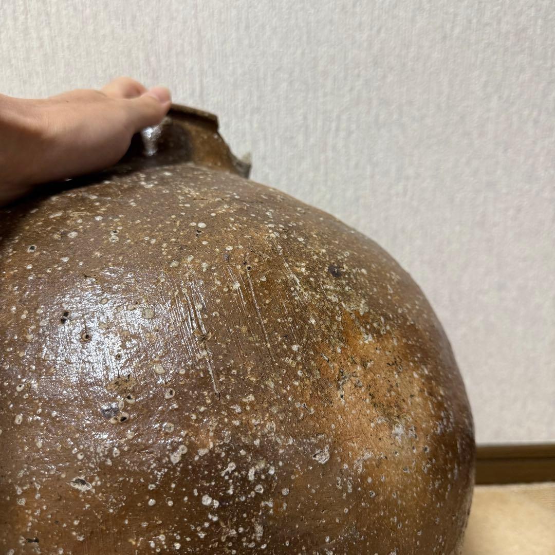 古信楽 壺 大壺 室町時代 古美術 古備前 古常滑 古瀬戸 古