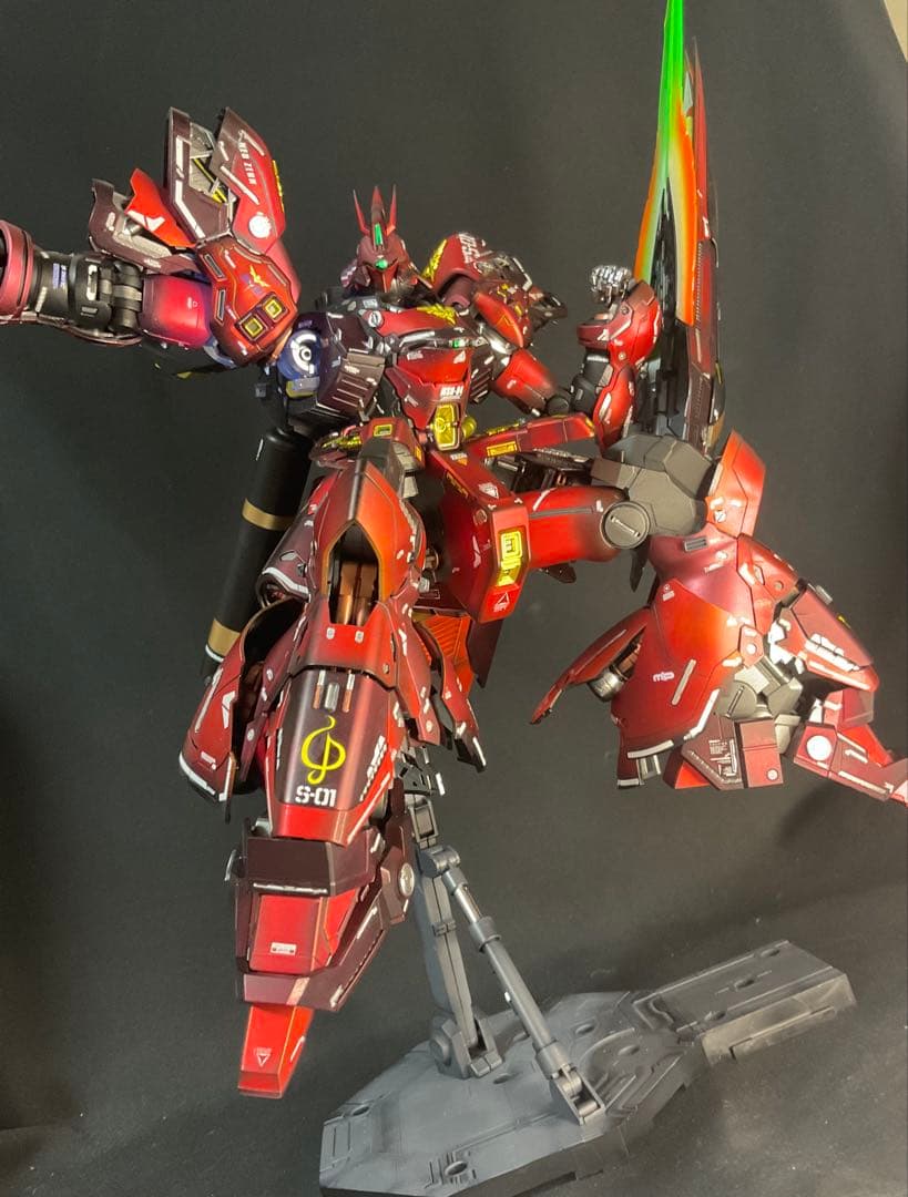 ラ・ターシュ 　MG サザビーVer.Ka 徹底監修　塗装　完成品