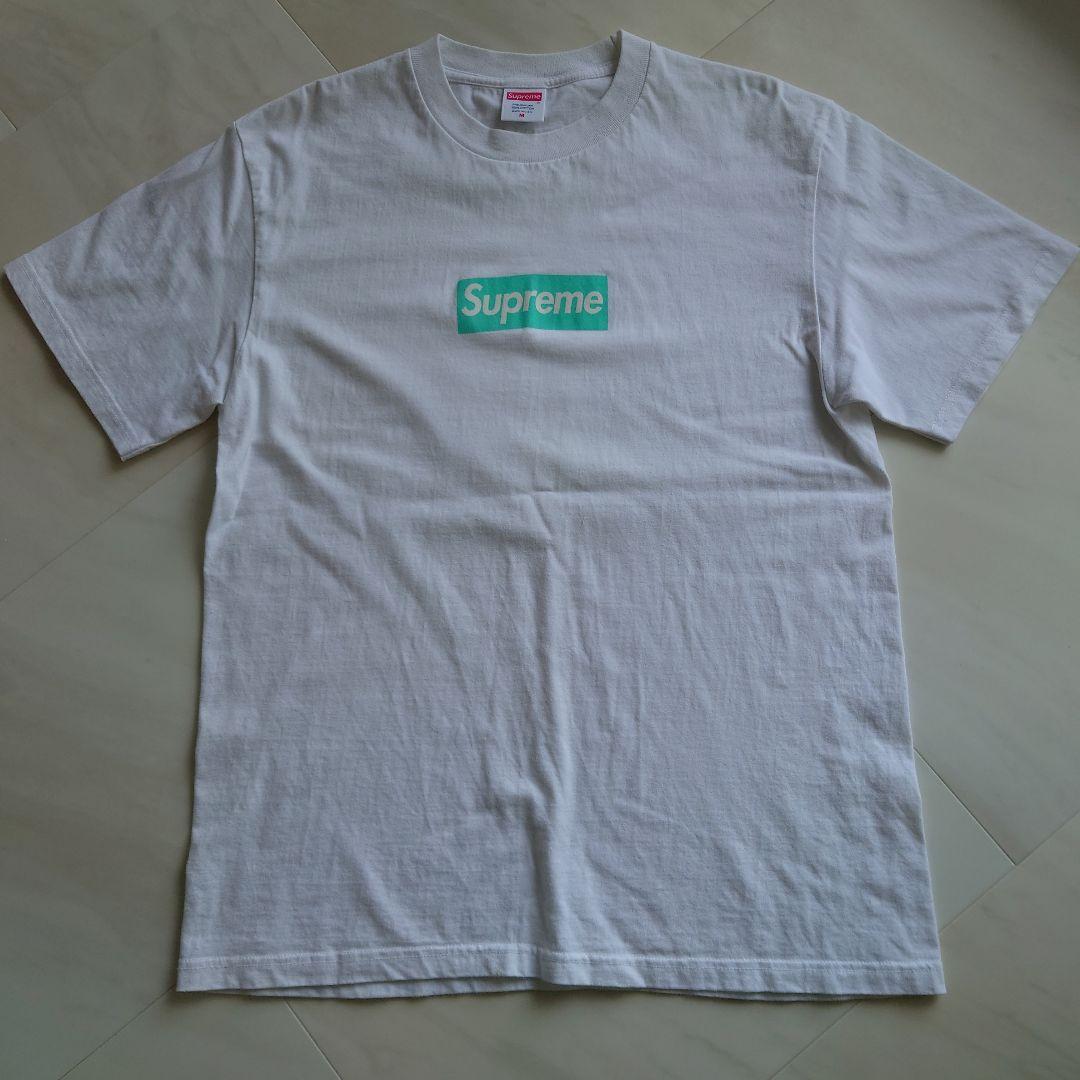 【美品】Supreme Tiffany ＆ Co. Box Logo Tee Supreme X Tiffany & Co T-Shirt White | Culture Kings US