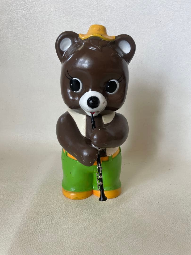 たくぎん たくちゃん ソフビ貯金箱 カウンター用 店頭用 音楽隊 クラリネット