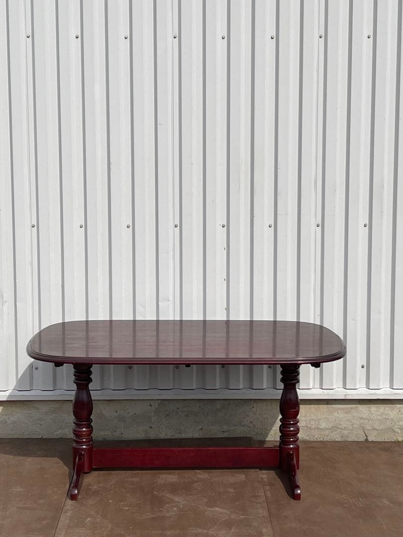 4人掛 カリモク オーバルテーブル