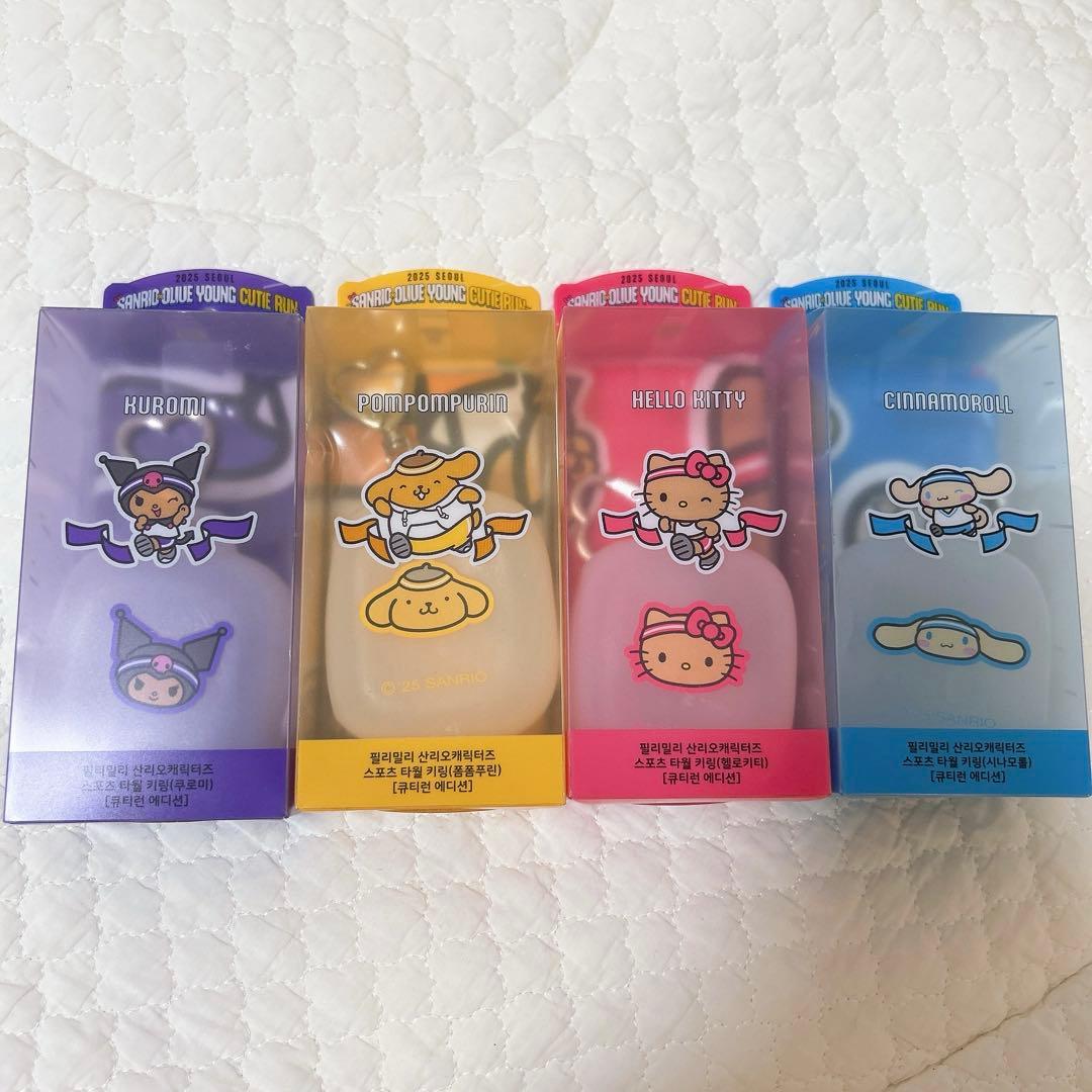 日焼けサンリオ　スポーツタオル Cute Run Edition オリヤン