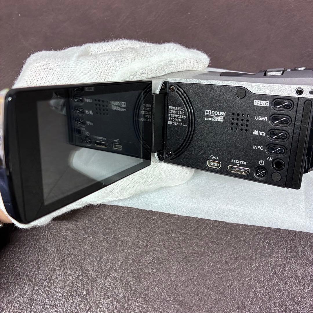 【未使用】JVC GZ-HM33-S ビデオカメラ シルバー