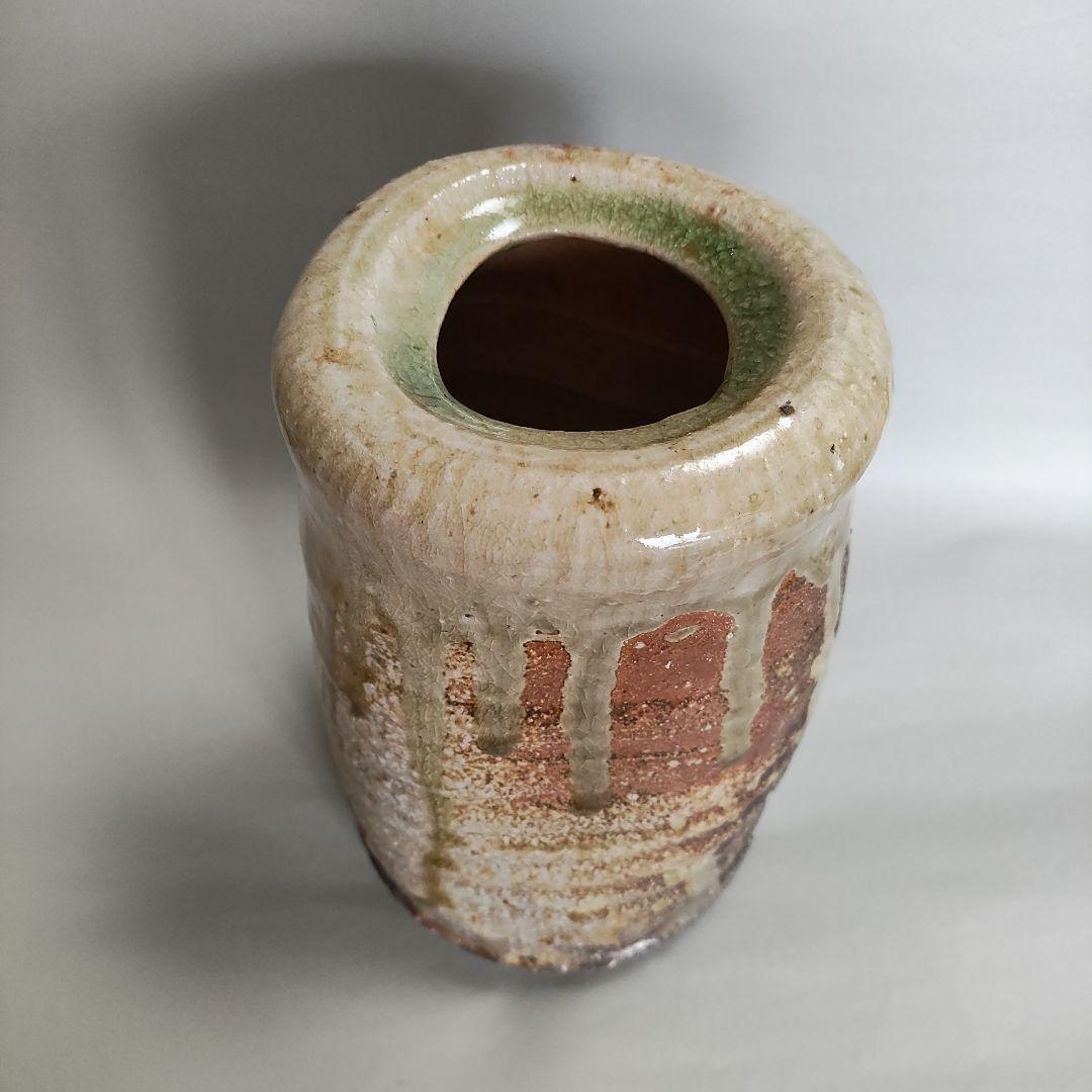 坂本俊人　伊賀旅枕花入　伊賀焼　信楽焼