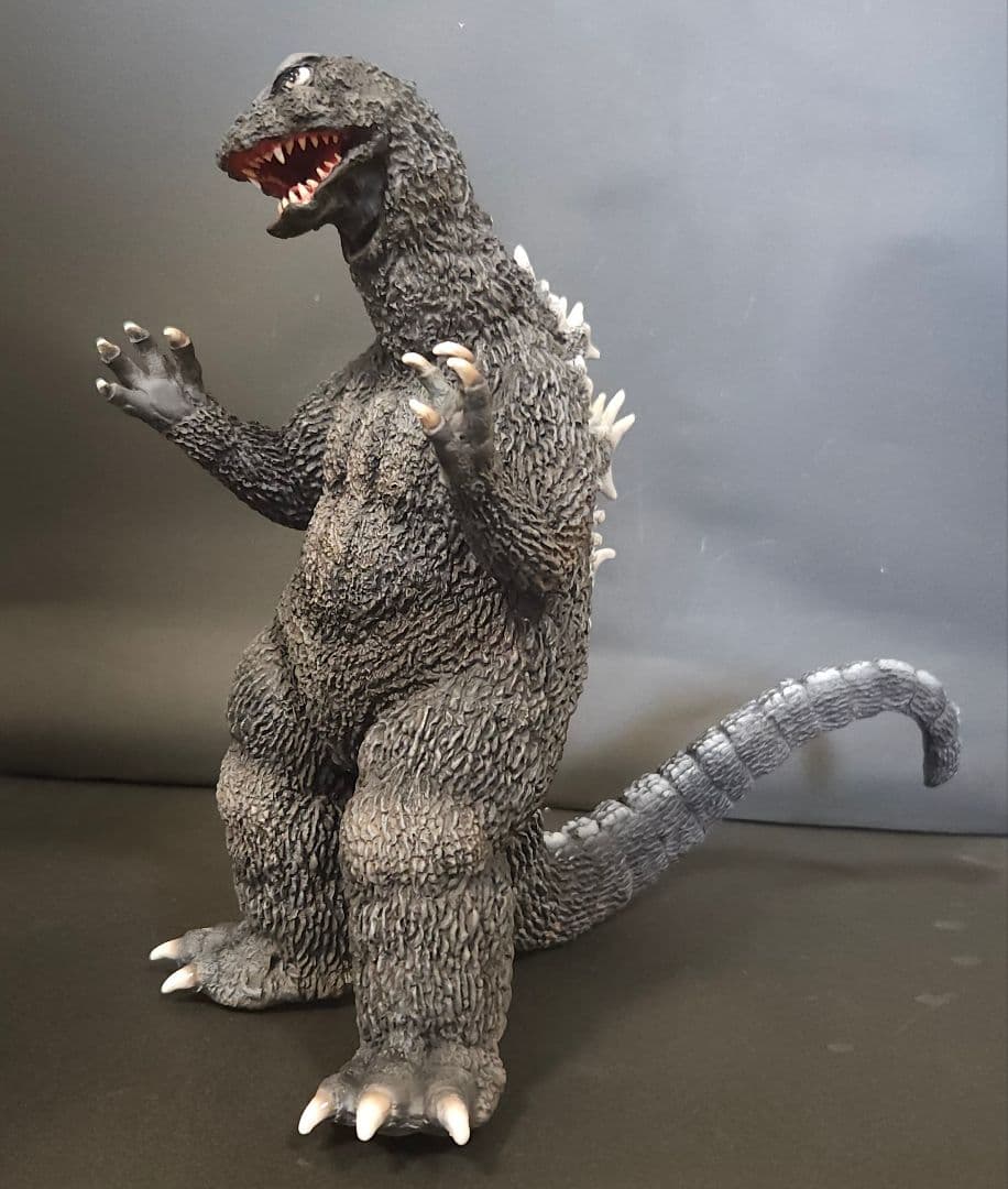 ゴジラ怪獣ソフビ　地球最大の決戦ゴジラ、キャスト製キット完成品