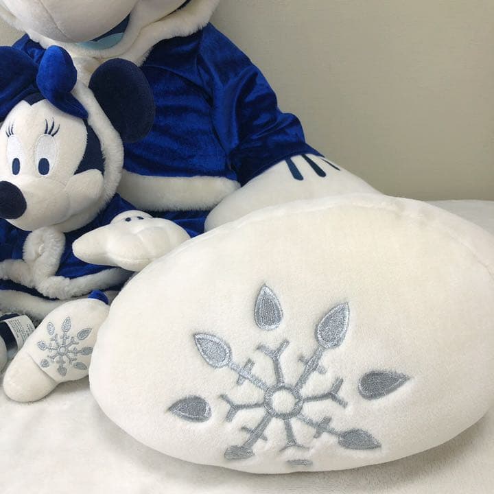 ディズニー 限定 ジャンボプラッシュ ホワイトミッキー 特大ぬいぐるみ