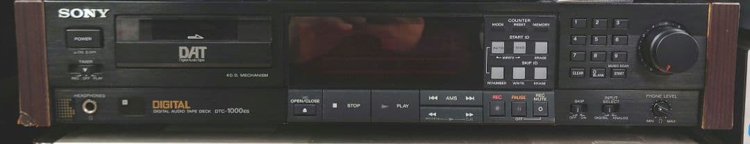 ■SONY　DTC-1000ES DATデッキ RARE! Sony DTC-1000ES Digital Audio Tape Deck DAT Vintage Japan