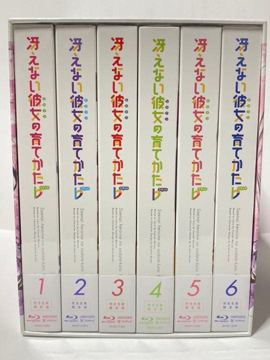 新品 冴えない彼女の育てかた ♭ Blu-ray 完全生産限定版 全6巻 BOX