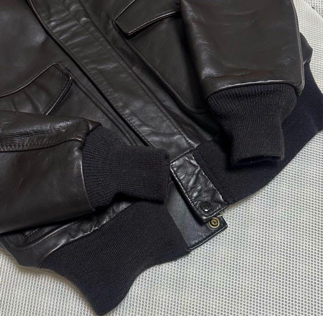 美品schott 674G A-2 G-1 ヴィンテージレザーフライトジャケット
