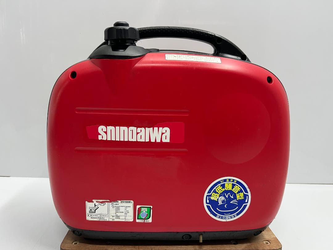 新ダイワ インバーター発電機 iEG1600M 【動作良好・保証付】☆81215