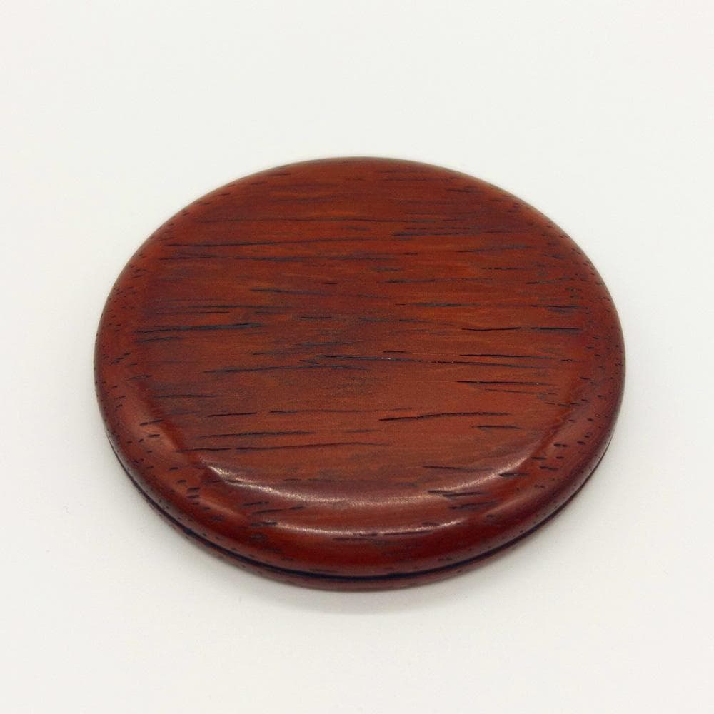 紅紫檀 5\"ラウンド ベース プレート ナンタケットバスケット 無塗装