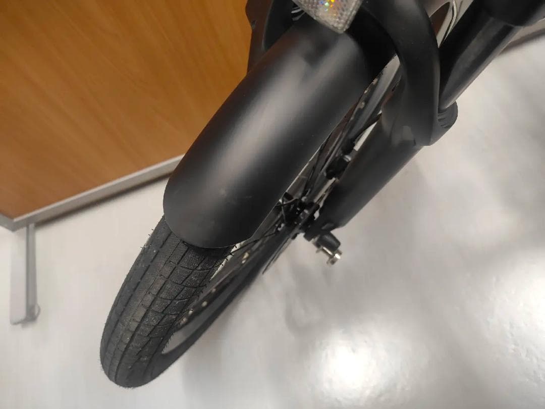 【過去最大割引！】ERWAY A02 折りたたみ電動アシスト自転車　ネイビー