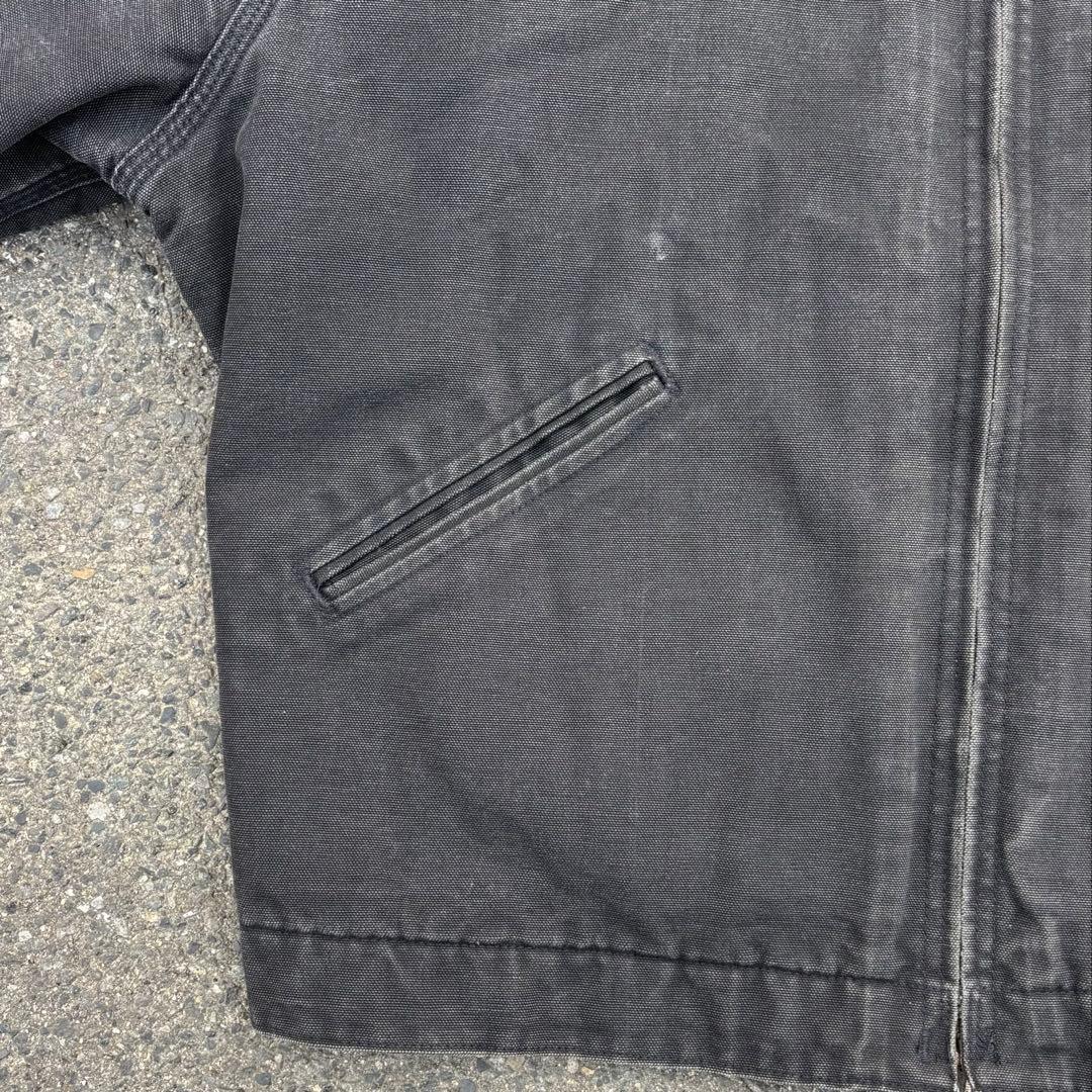Carhartt デトロイトジャケット ブラック コーデュロイ襟 USA
