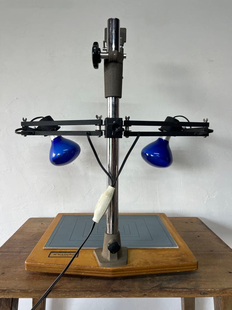 希少・ヴィンテージ】PENTAX コピースタンド ライト付き 撮影台 - メルカリ