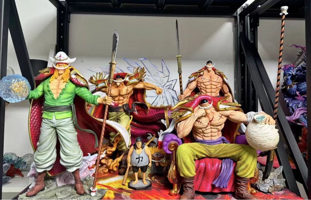 ワンピース 白ひげ ガレージキット ガレキ スタチュー③①