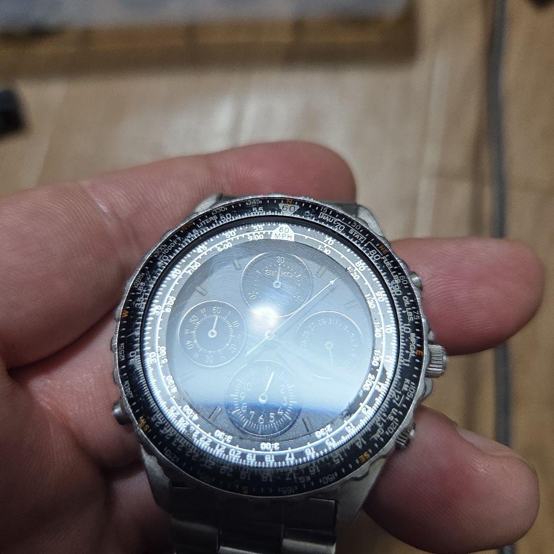 レアモデル　SEIKO　スカイプロフェショナル　訳あり　ジャンク　稼働品