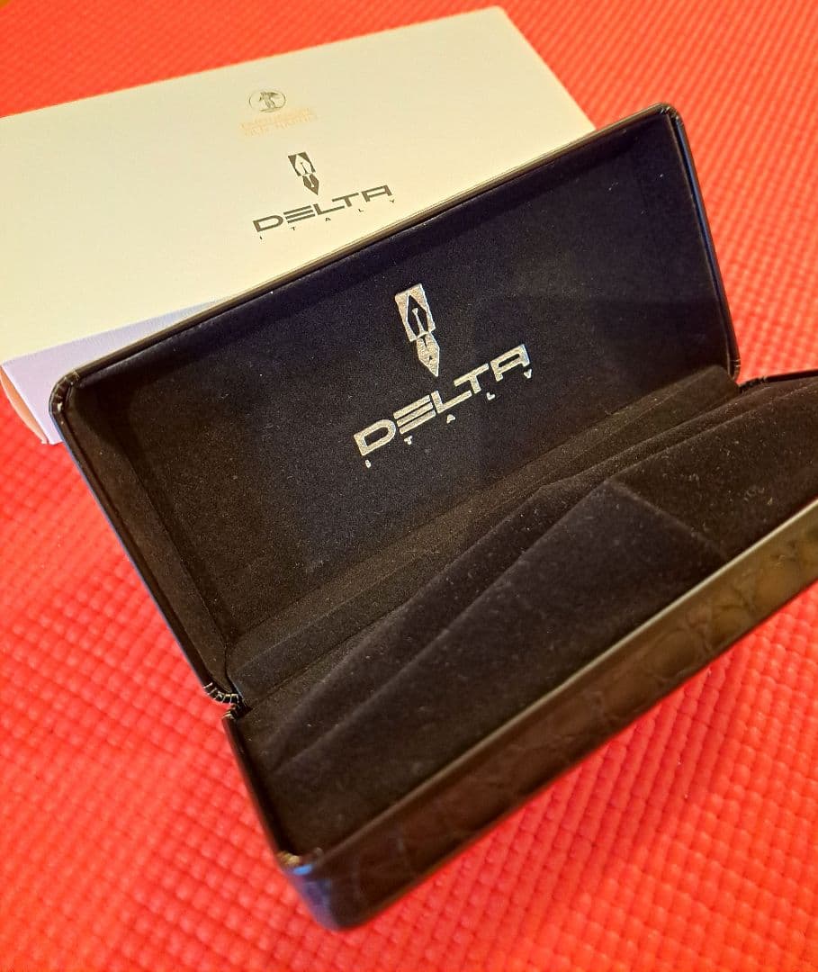 DELTA】デルタ OLD NAPOLI 万年筆 レザーケース(箱付き)