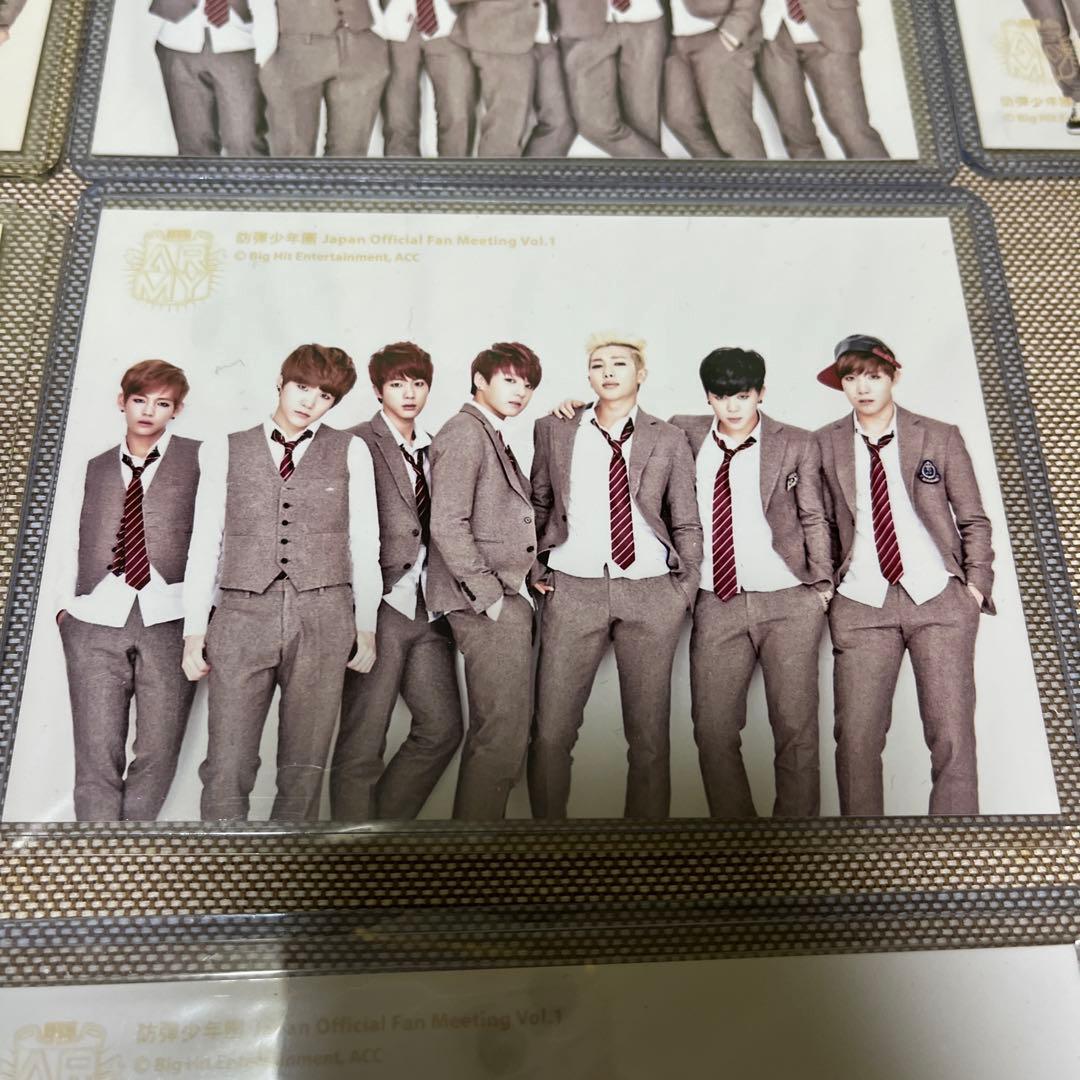 BTS 日本　ファンミーティング　Vol1 ファンミ　生写真　オール　コンプ