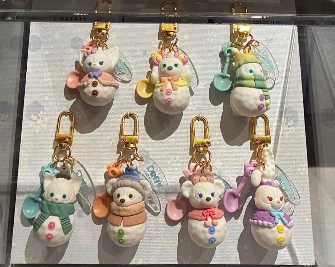 【未開封】ダッフィーアンドフレンズ チャーム7種