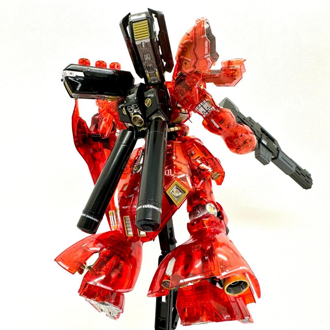 【完成品】RG 1/144サザビー クリア（ガンダムベース限定）