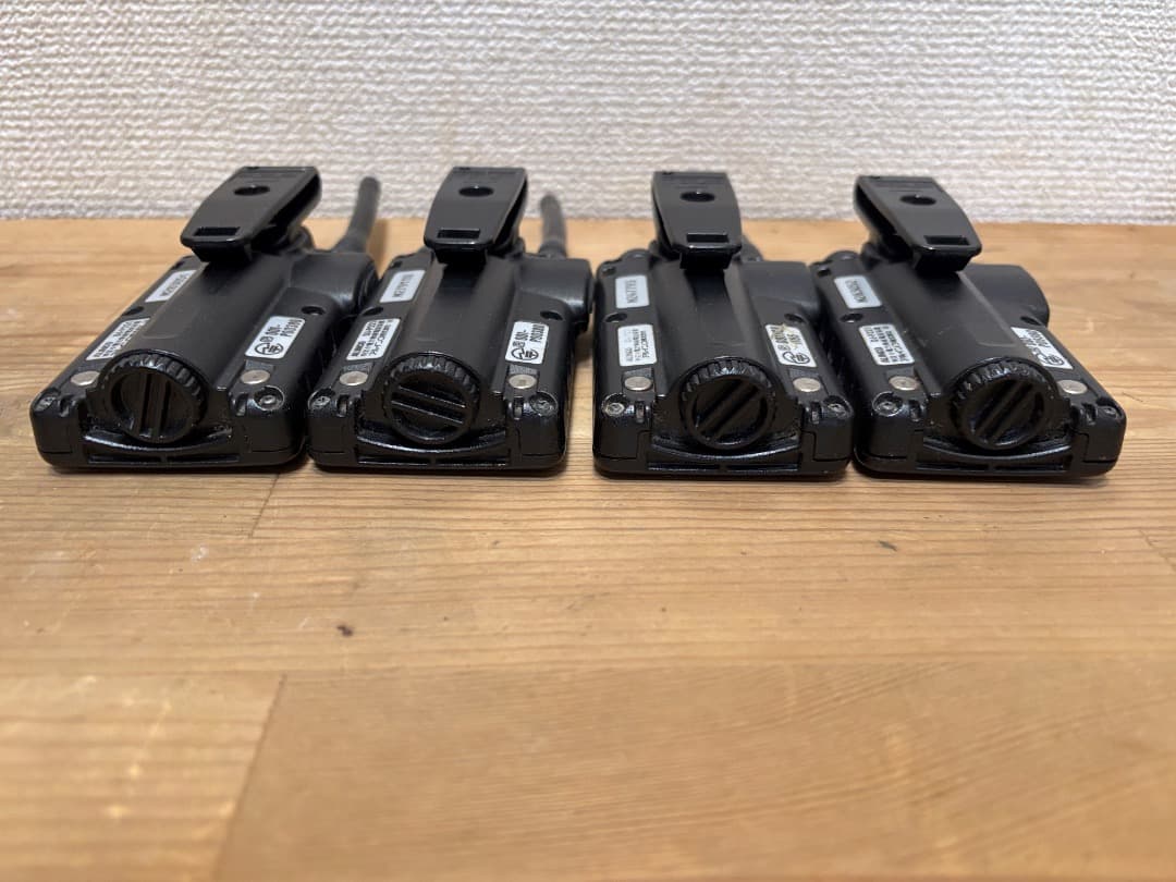 超お得☆アルインコ DJ-P221 充電器／icomイヤホン☆4台セット