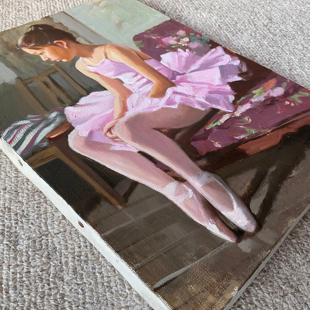 山岸正巳　小さなバレリーナ　額縁無し