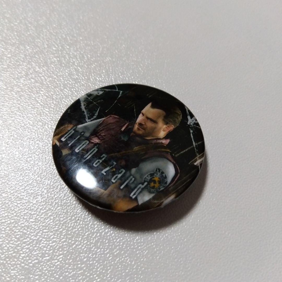 【BIOHAZARD】バリー パセラ コラボメニュー 注文 特典 缶バッジ