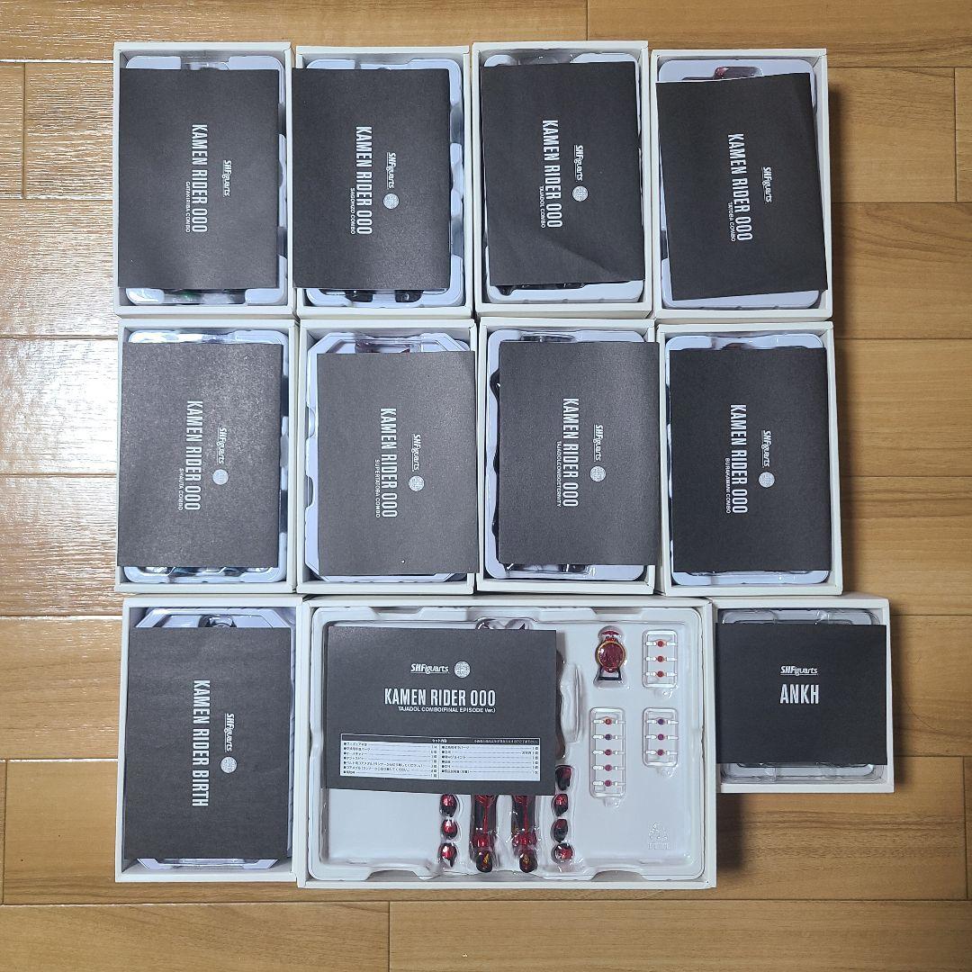 S.H.Figuarts 真骨彫製法 仮面ライダーオーズ 11点セット