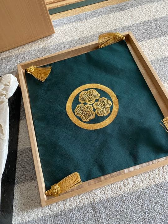 家紋 ふくさ お盆