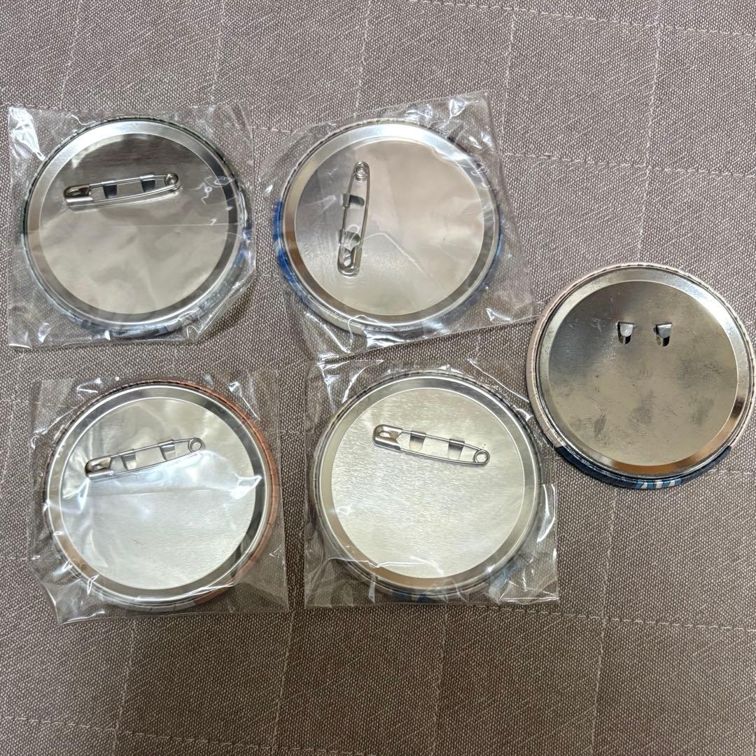 プレミア品けいおん！TBS限定 平沢唯 缶バッジ5種＋木札5種コンプリートセット