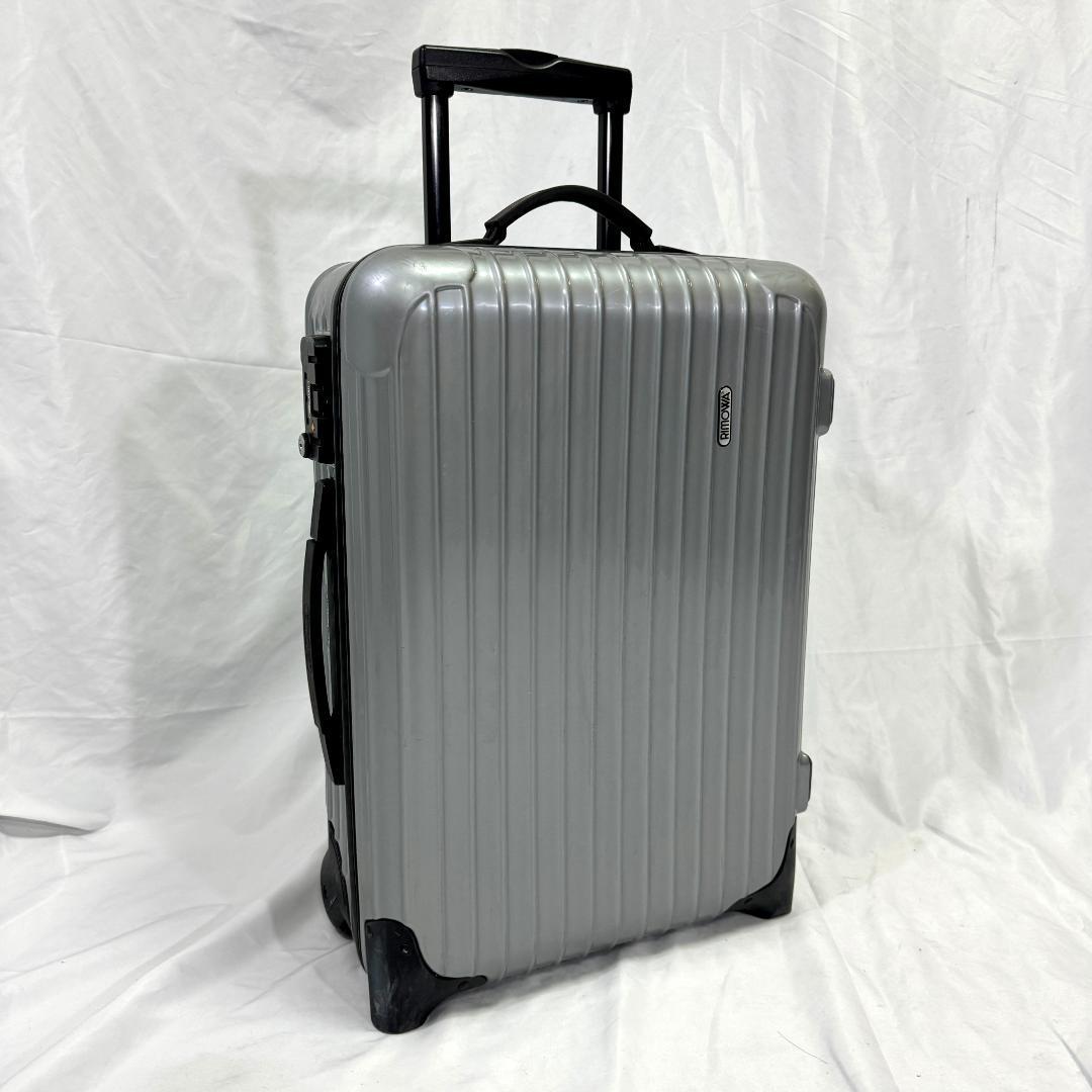 リモワRIMOWA サルサ スーツケース 機内持ち込み 2輪 シルバー