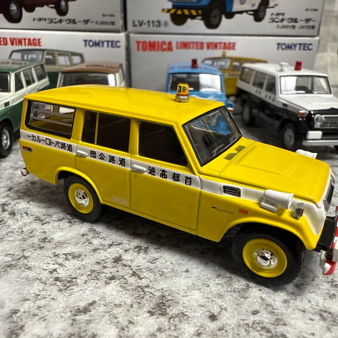 か*み様 トミカリミテッドヴィンテージ　ランドクルーザーJAF他5台セット