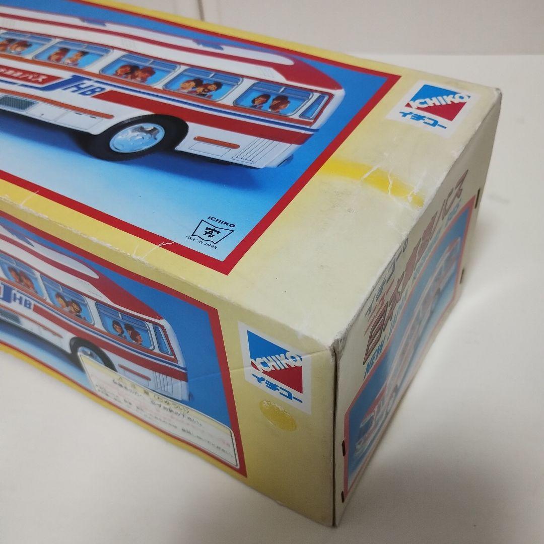 ブリキ　日本高速バス　イチコー製品　当時物　昭和レトロ　デッドストック　美品✨